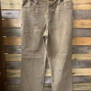 Womens Size 14 Rafaella Corduroy Pants